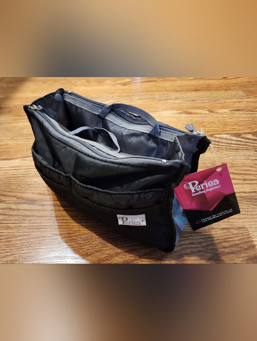 Periea Chelsy Purse Organizer - Handbag, Tote, Bag Organizer Insert - 11 Pockets